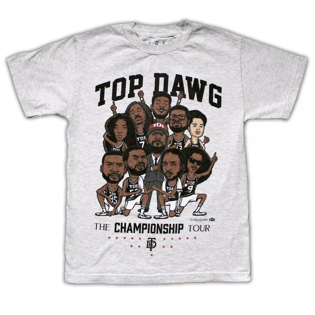 Kendrick Lamar x Top Dawg Championship Tour Tee