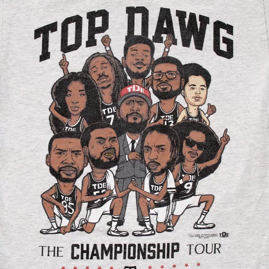 Kendrick Lamar x Top Dawg Championship Tour Tee