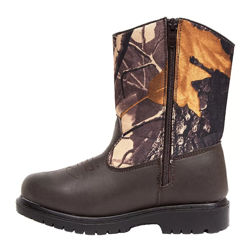 Kids' Tour in Dark Brown/Camo