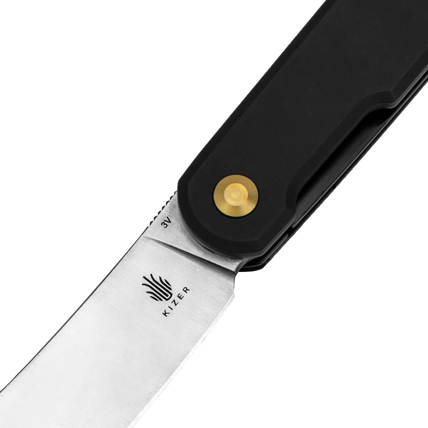 Kizer Klipper 3V Blade Liner Lock Aluminium Handle V3580C1 (3.15 Satin)