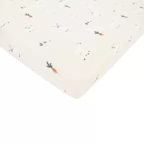 Kyte Baby Printed Crib Sheet in Goat