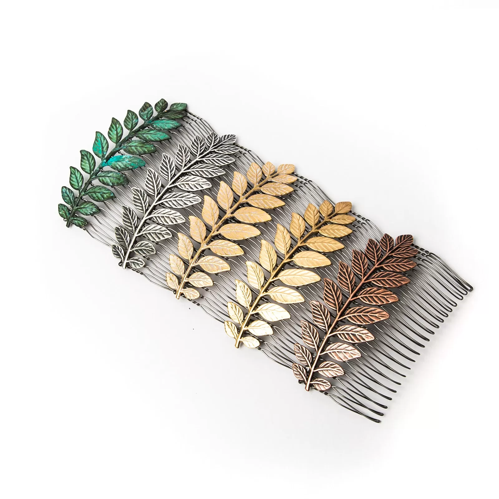 Large Leaf Hair Combs