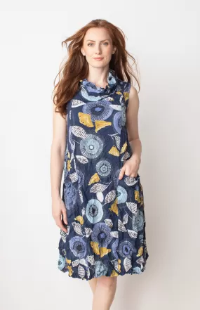 Liv by Habitat 113549 dress, sleeveless crinkle cowl