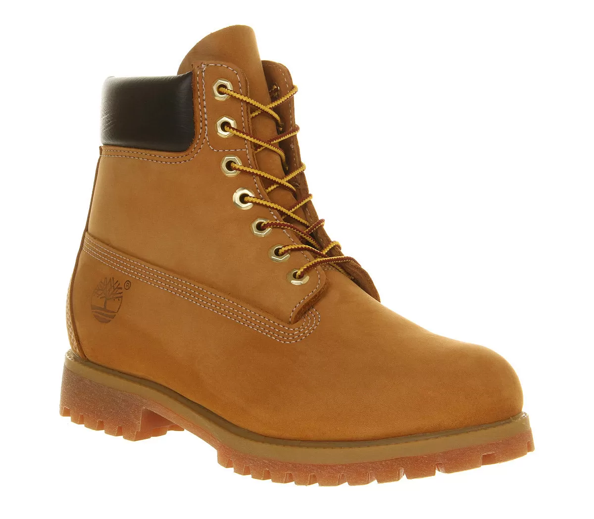 Mens Timberland 6 In Buck Boots Wheat Nubuck