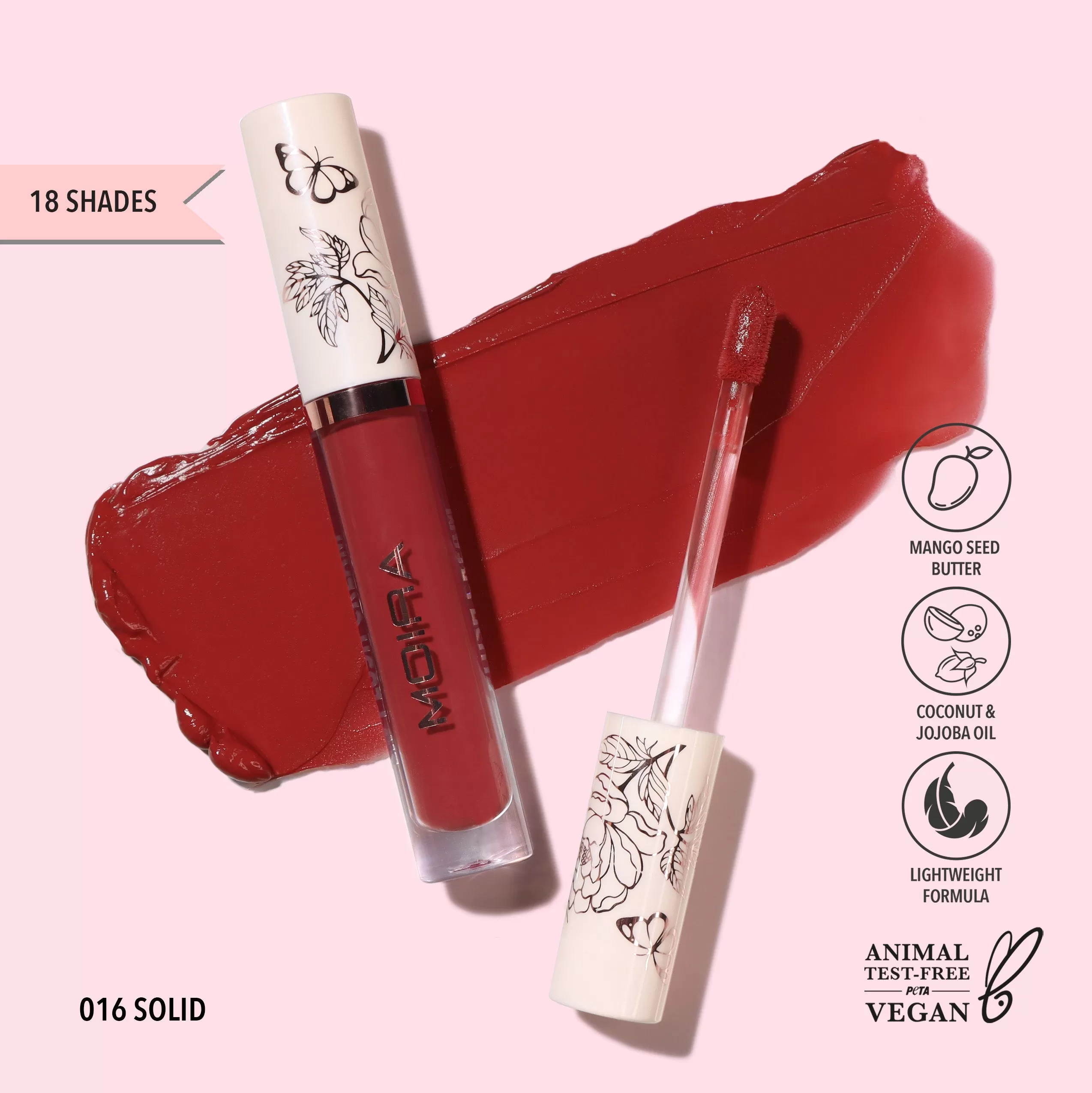 MOIRA Lip Plush Cream Labial en Crema