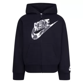 NIKE JUNIOR CLOUD WASH BLACK JACKET