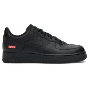 Nike x Supreme Air Force 1 Low Black Box Logo