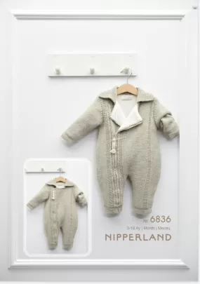 Nipperland-Baby  Strick-Overall-6836