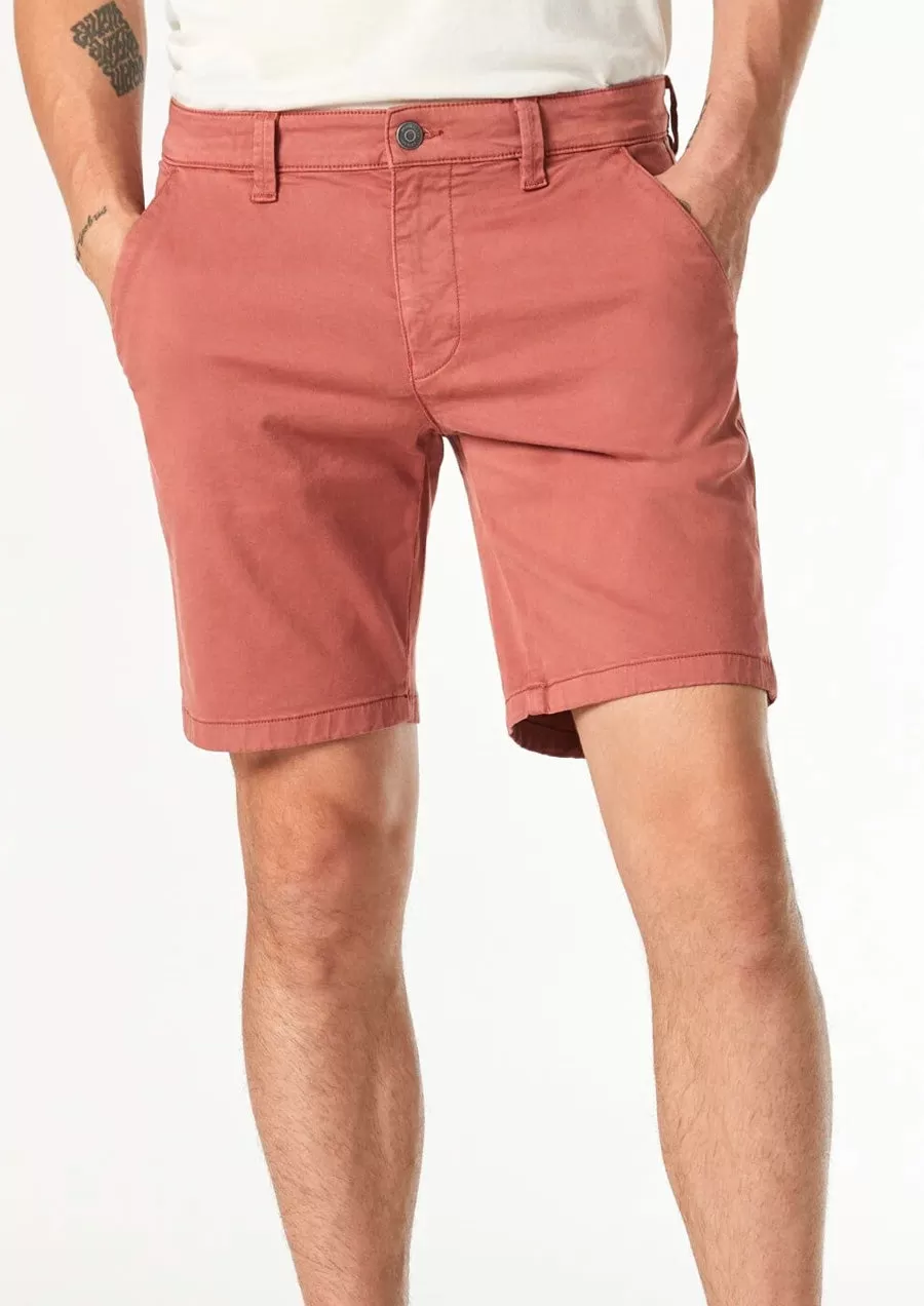 Noah Baked Clay Twill Shorts