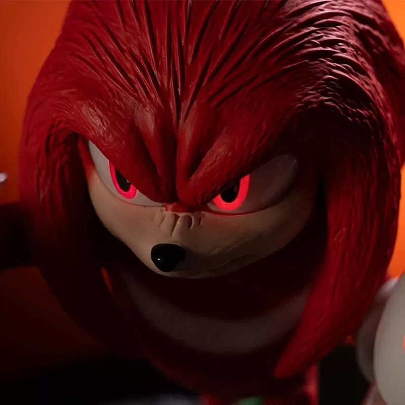 Official First4Figures Sonic the Hedgehog 2 Knuckles Standoff Statue (Exclusive Edition)