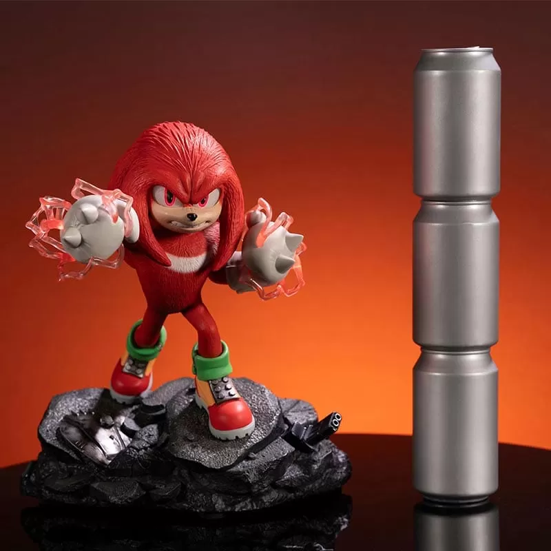 Official First4Figures Sonic the Hedgehog 2 Knuckles Standoff Statue (Exclusive Edition)