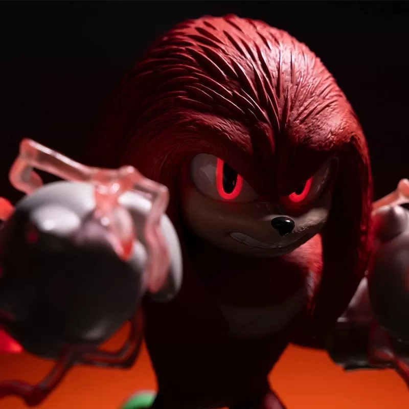 Official First4Figures Sonic the Hedgehog 2 Knuckles Standoff Statue (Exclusive Edition)