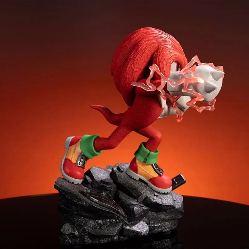 Official First4Figures Sonic the Hedgehog 2 Knuckles Standoff Statue (Exclusive Edition)