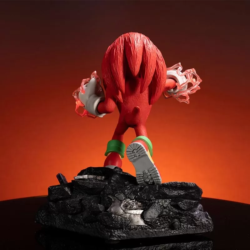 Official First4Figures Sonic the Hedgehog 2 Knuckles Standoff Statue (Exclusive Edition)