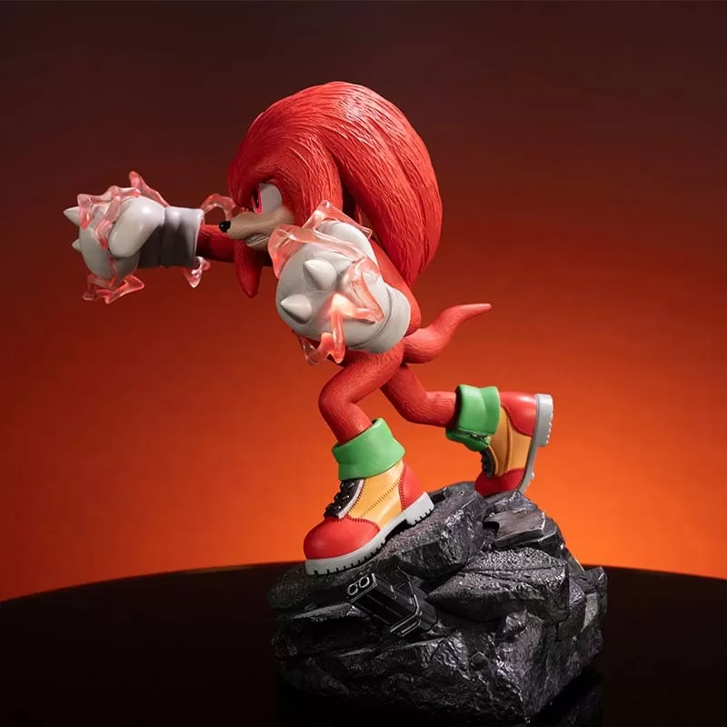 Official First4Figures Sonic the Hedgehog 2 Knuckles Standoff Statue (Exclusive Edition)