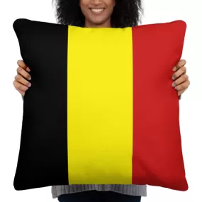 Pillow With The Belgium Flag Colors / Belgium Home Decor / 3 Sizes