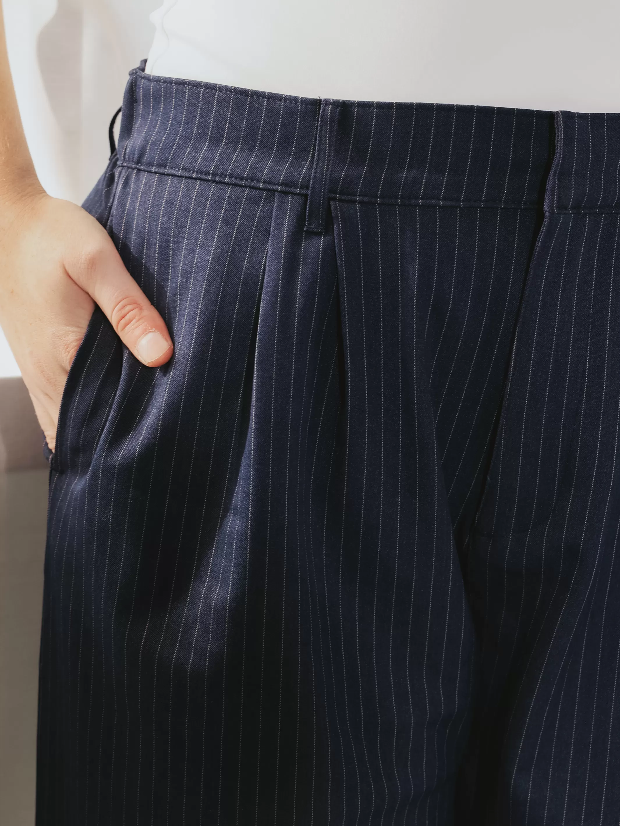 Pinstripe Trouser