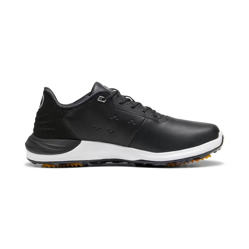 Puma Men's PHANTOMCAT NITRO Golf Shoe - Puma Black/Puma Silver/Yellow Sizzle