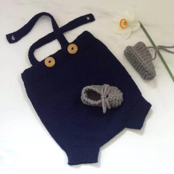 Rompers and Chunky Booties Set