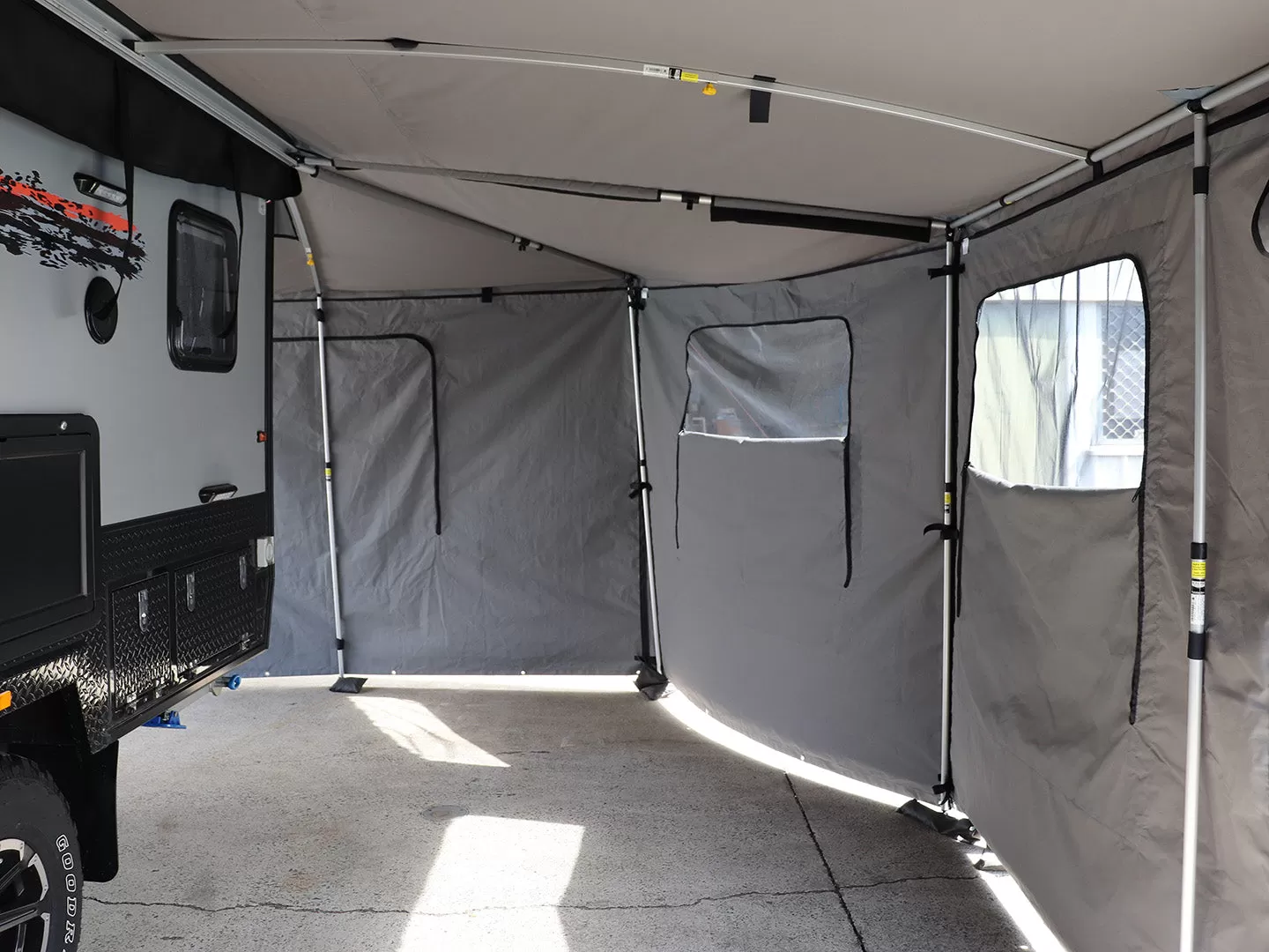 SALE Supa Wing Awning Hybrid Camper Pack- (270 degree   All Walls)