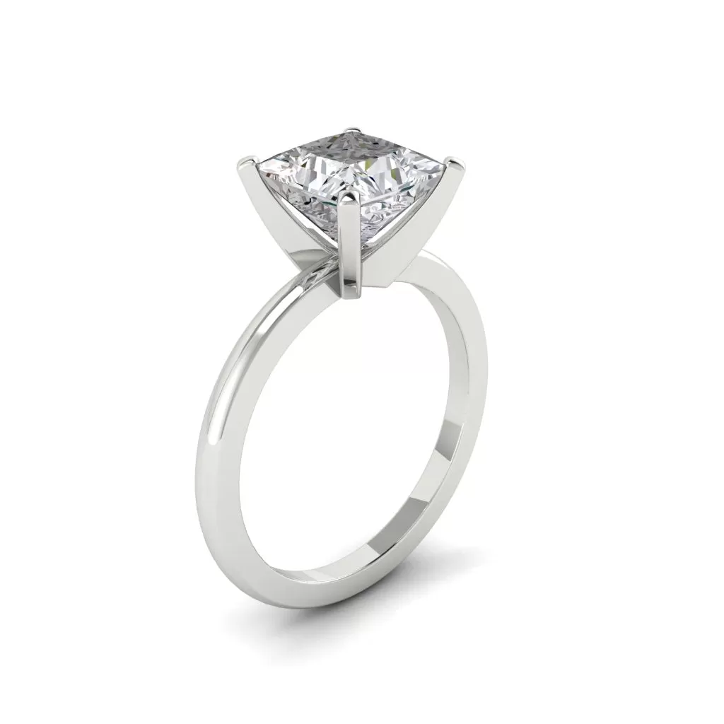 Sapienza Princess 1.00ct SUPERNOVA Moissanite 14K White Gold