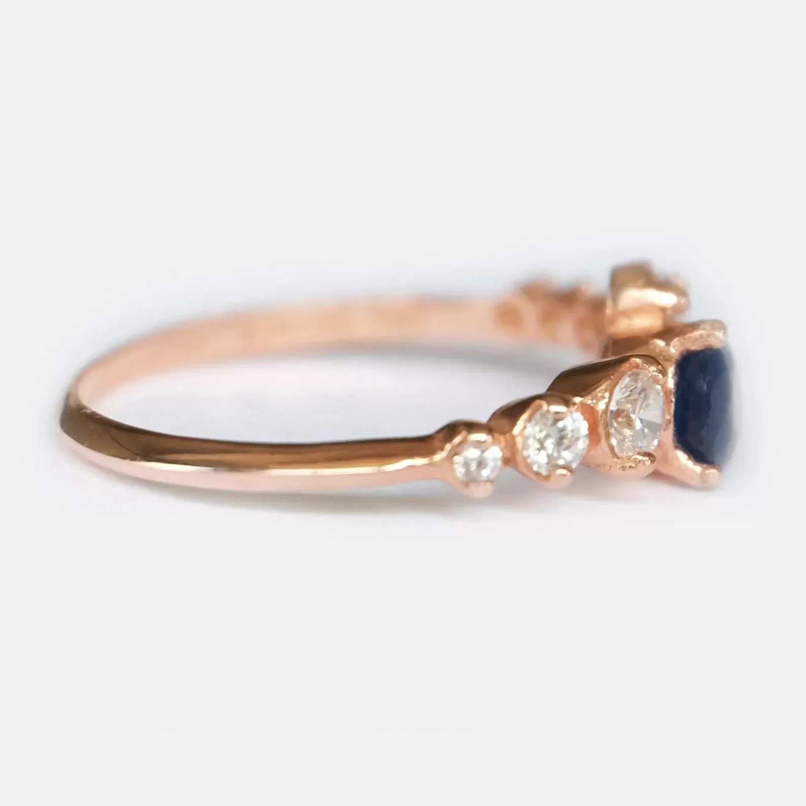 Sapphire Cluster Ring Illari