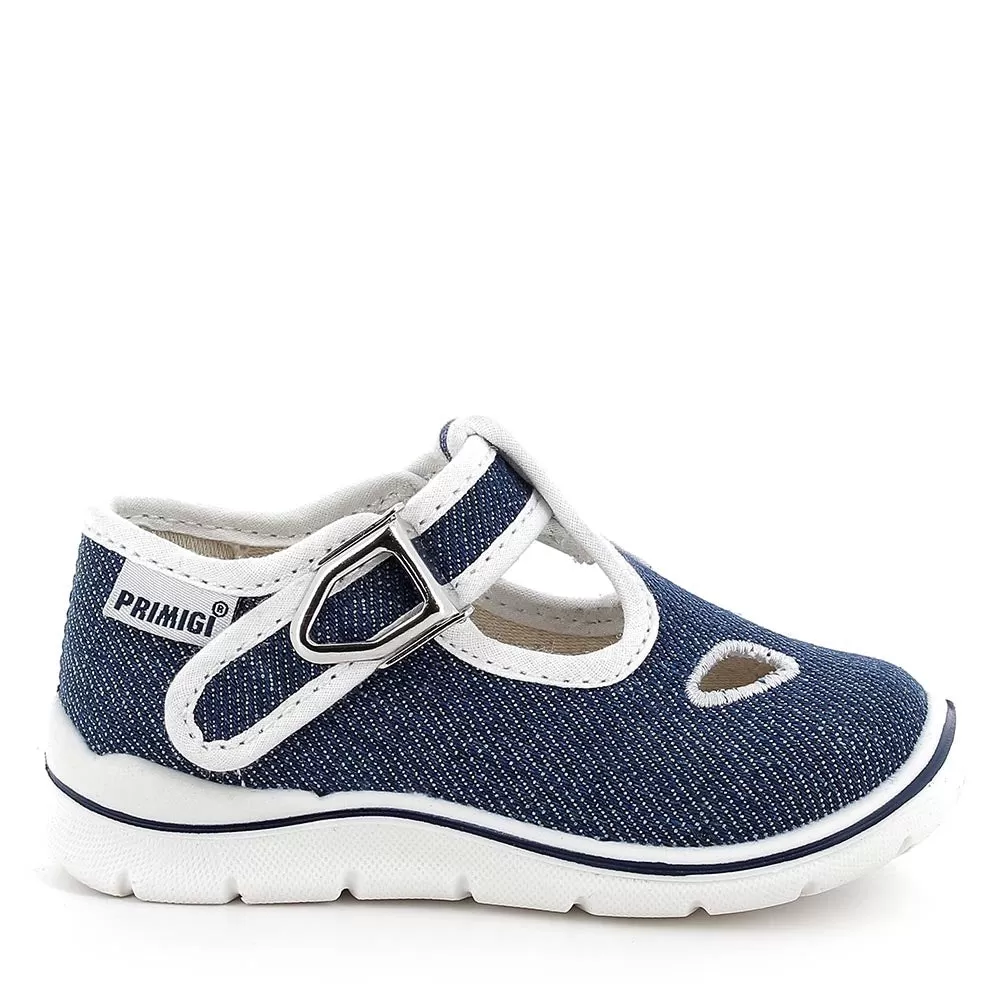 SCARPE TELA JEANS OCCHI