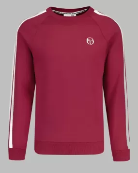 Sergio Tacchini ASCOT Crew Sweatshirt Tibetan Red