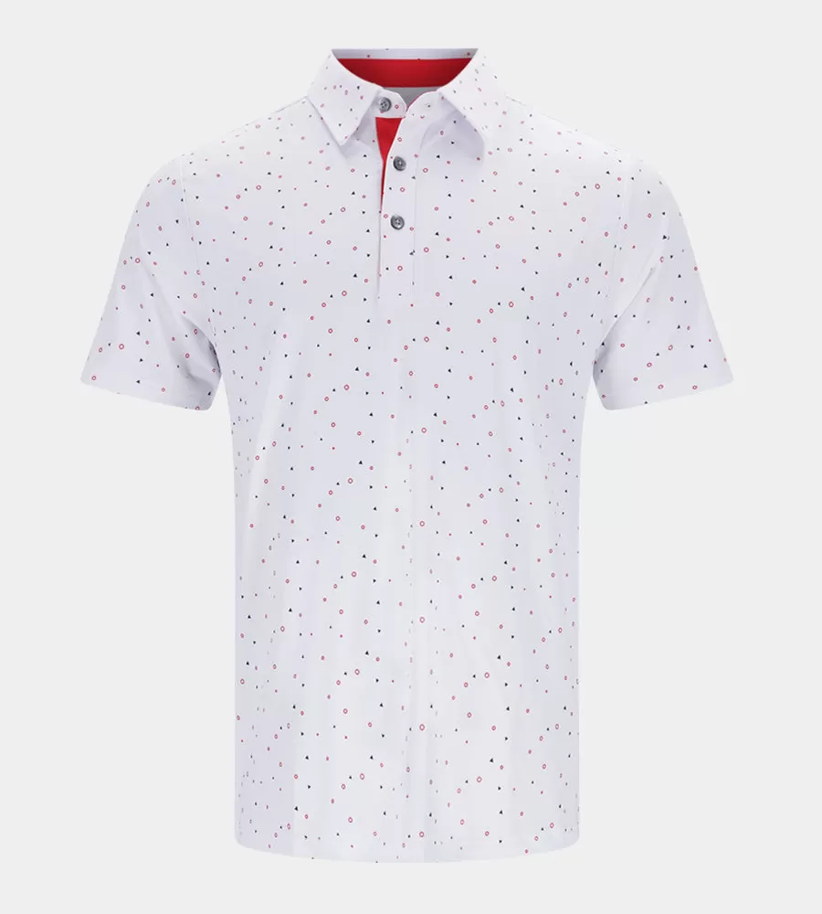 SHAPES POLO - WHITE