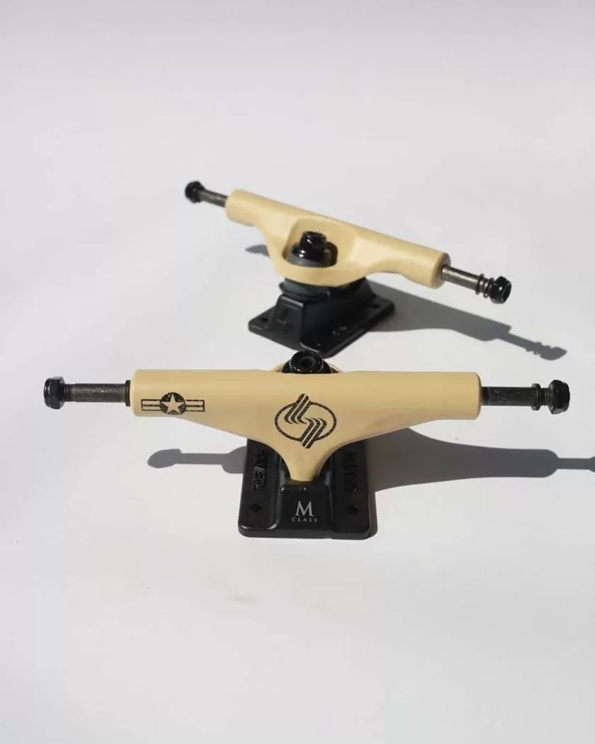 Silver M-Class Skateboard Trucks