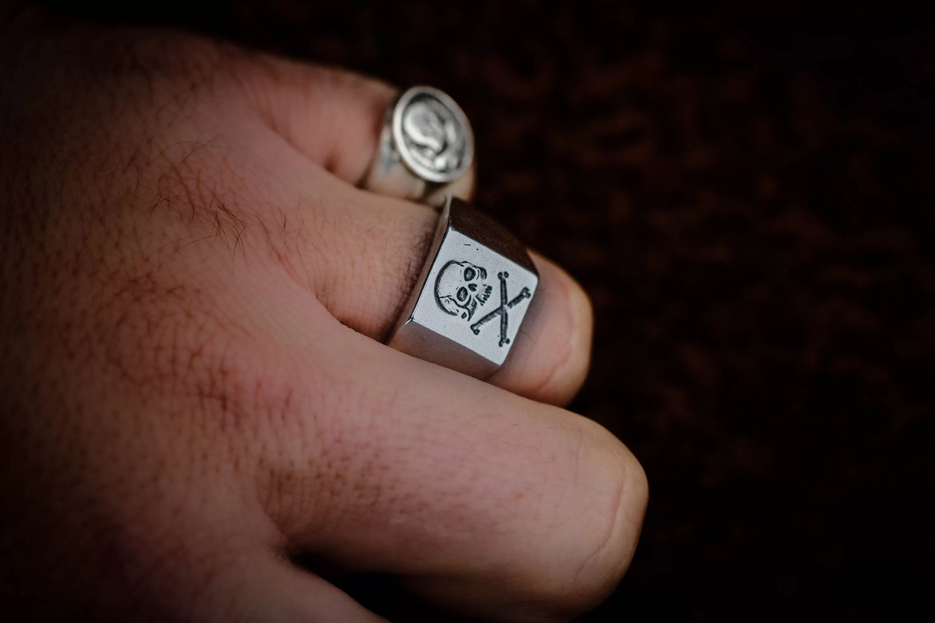 Skull Signet Ring