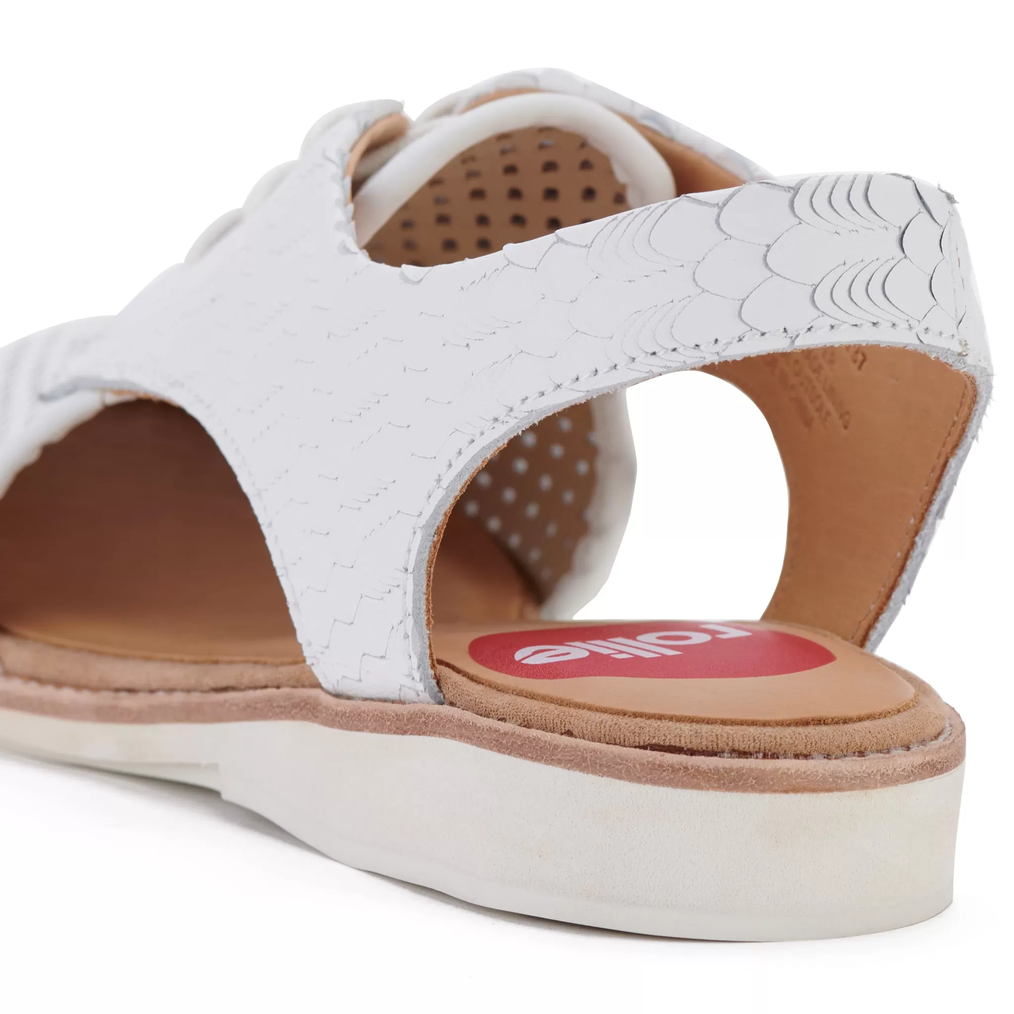 Slingback Punch White /White Geo