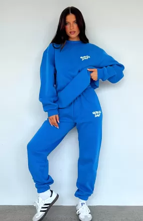 Sports Club Sweatpants Azure