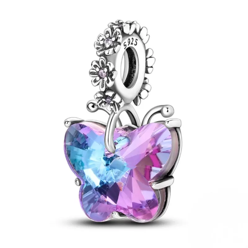 Sterling Silver Murano Dangle Charm