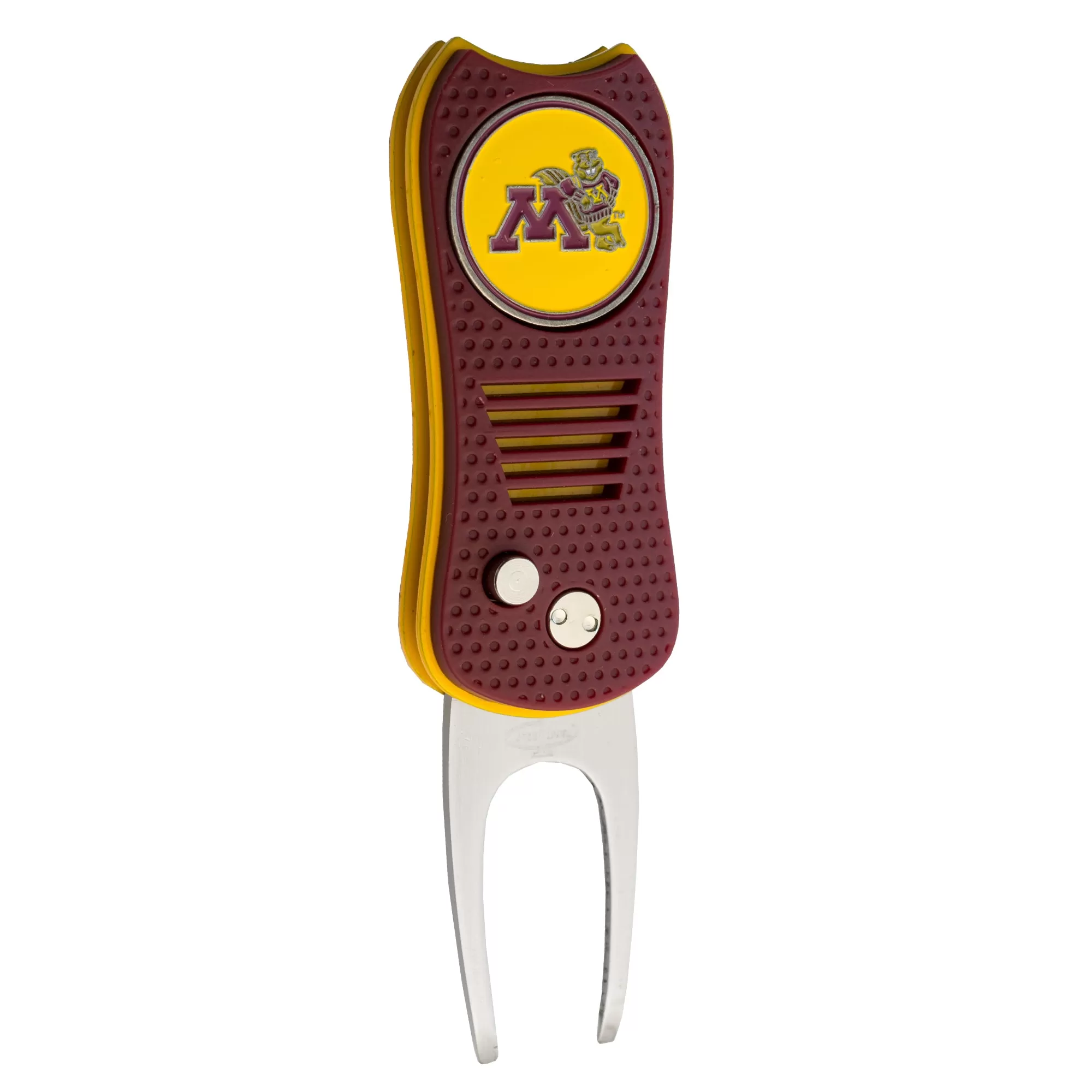 Team Golf Retractable Switchblade Switchfix Divot Tool Ball Marker - NCAA