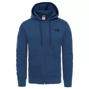 The North Face Open Gate Full Zip Light Hoodie Blue Wing Teal