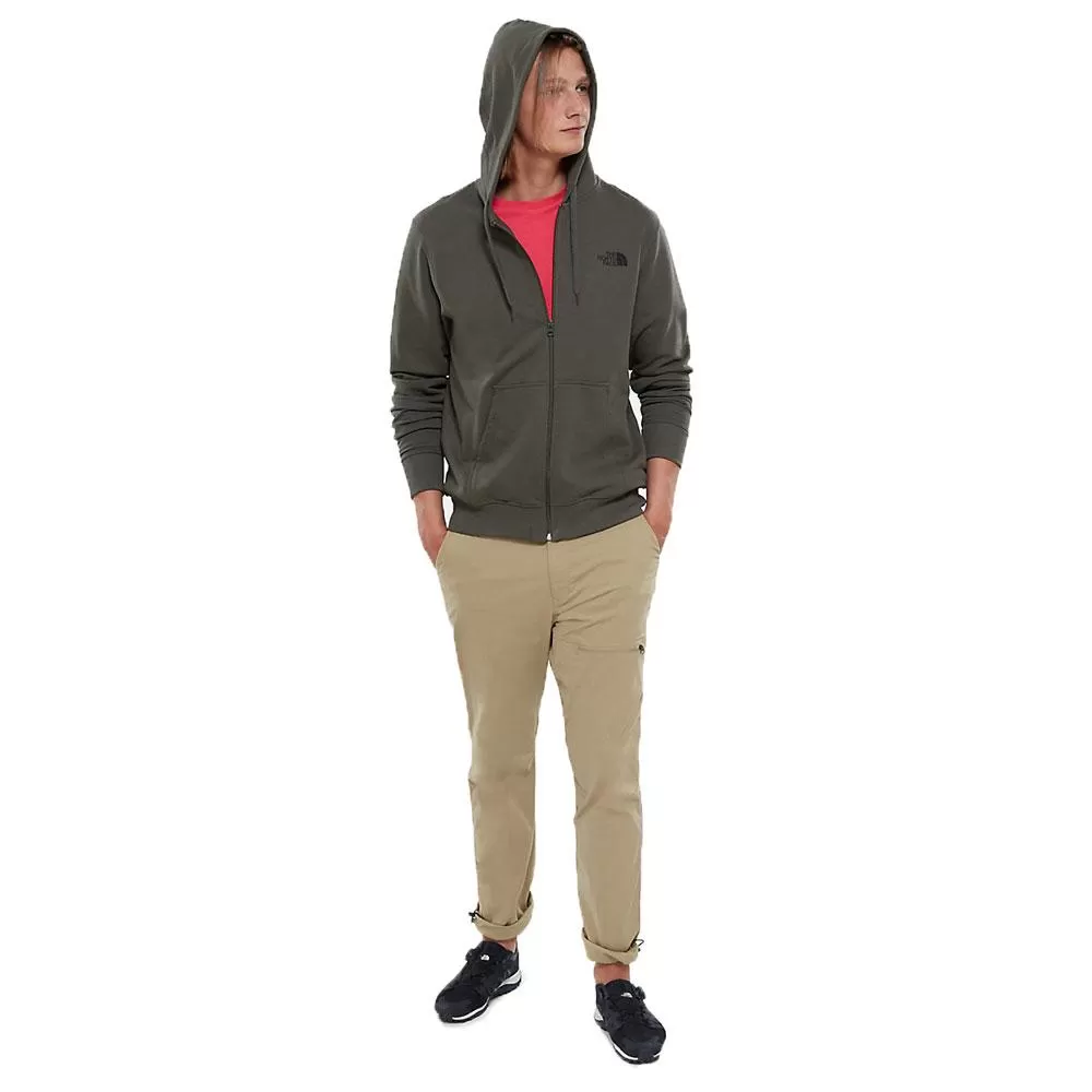 The North Face Open Gate Full Zip Light Hoodie New Taupe Green