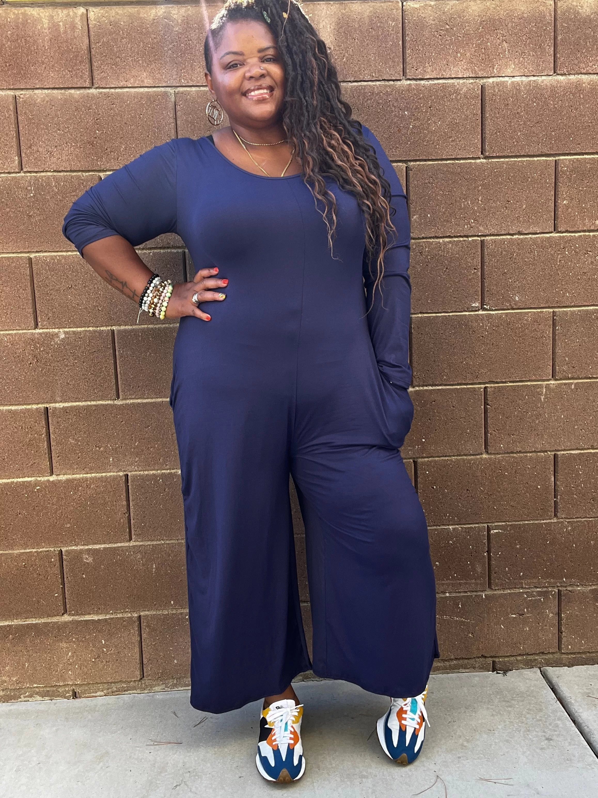 The Zatima Wide Leg Jumpsuit