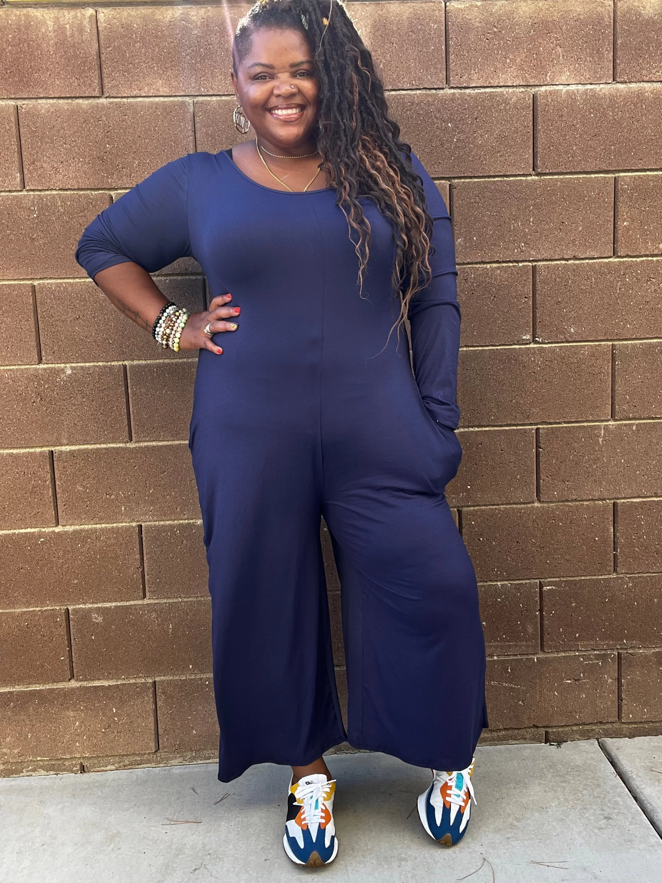 The Zatima Wide Leg Jumpsuit