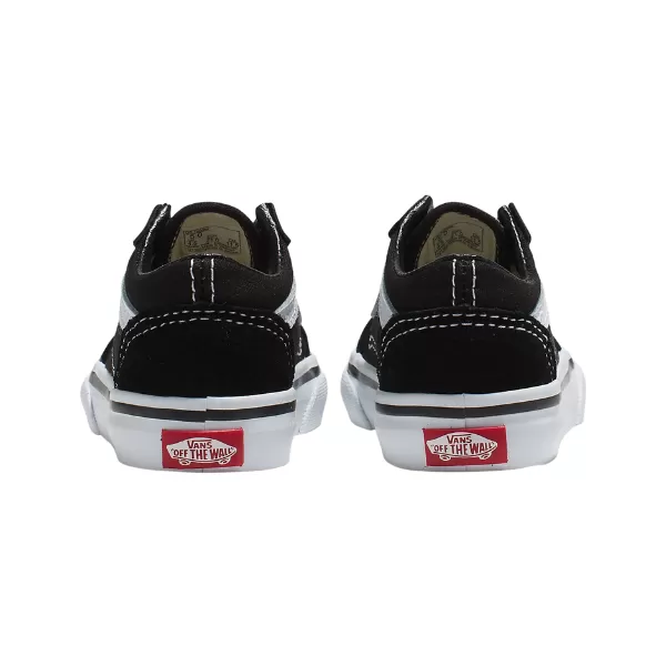 Vans Toddler Old Skool Shoe - Black/True White