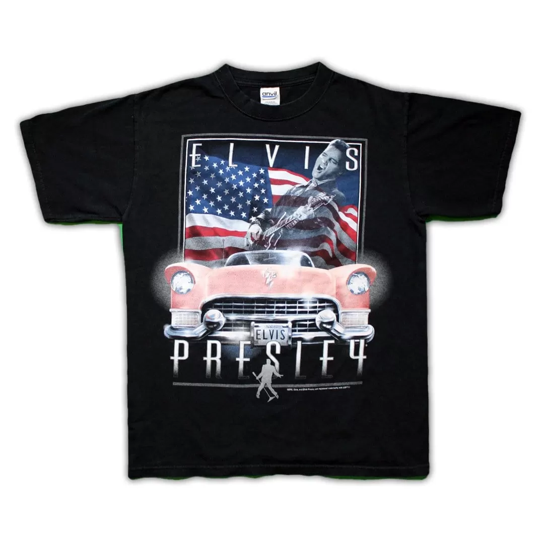 Vingtage Elvis Presley Tennessee Car Tee