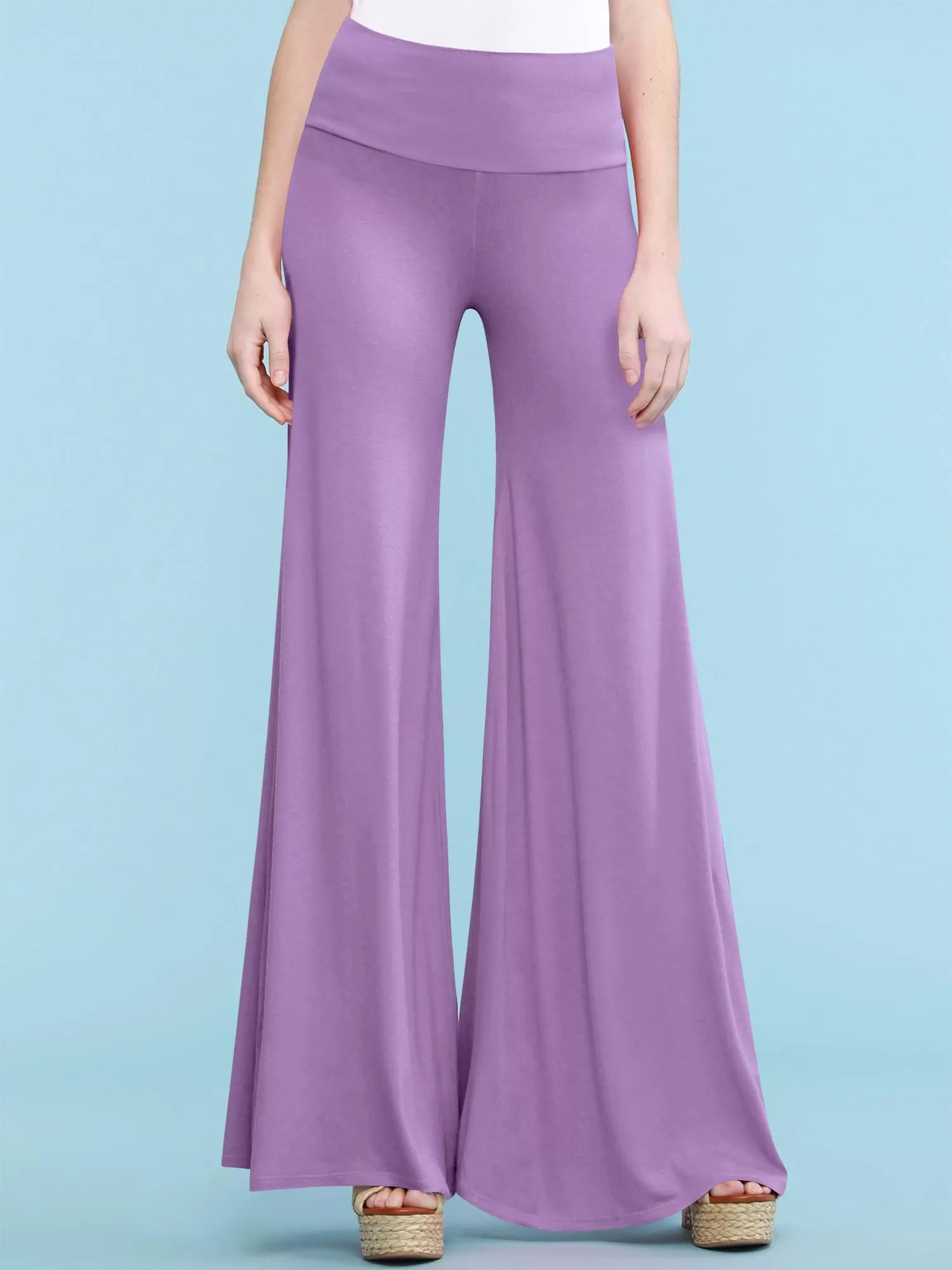 Women's Casual Comfy Wide Leg Palazzo Lounge Pants