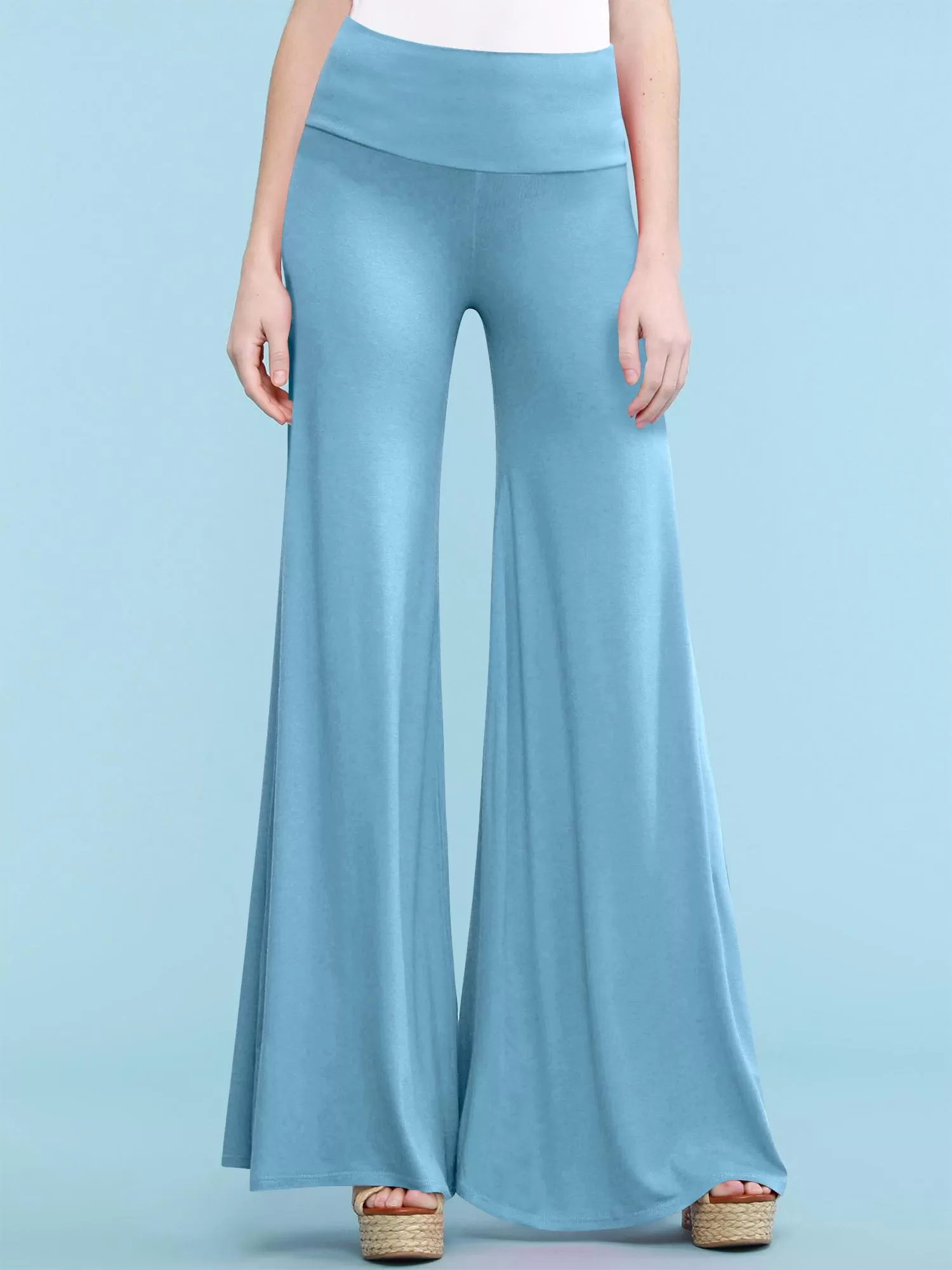 Women's Casual Comfy Wide Leg Palazzo Lounge Pants